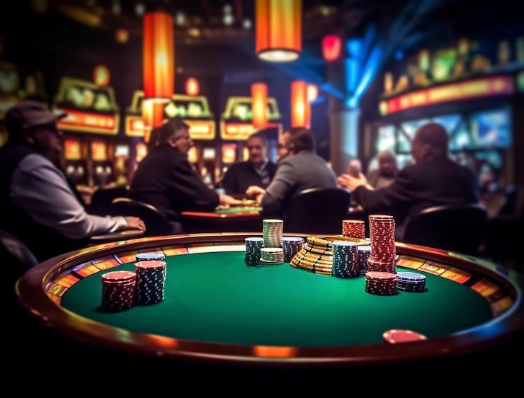 Caribbean Stud Poker live dealer table on slot200 login showing dealer cards, player cards, betting interface, and real-time video feed